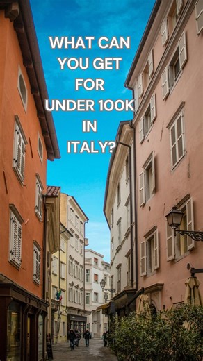 Cheap Italian Dream Homes on Instagram: "🇮🇹 WHAT CAN €100K BUY YOU IN ITALY? Spoiler: A LOT more than you think. Let’s take a quick spin around the country and look at three real homes — all under €100K. 🏡 Lanciano, Abruzzo — €87K A bright 2‑bed, 1‑bath apartment in one of Abruzzo’s most charming towns. Walkable, liveable, and packed with potential — the perfect starter home or lock‑up‑and‑leave base in central Italy. 🌊 Praia a Mare, Calabria — €63K Yes, you read that right. A 1‑bed, 1‑bath 