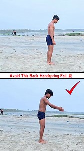 #backhandspring #backflip #gymnastics #parkour | suraj.flipper