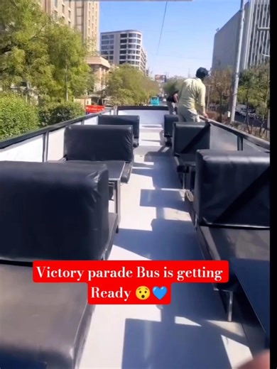 India victory parade Bus 😯💙🔥#t20worldcup2026 #champions #indiancricketteam