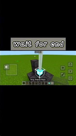 Minecraft viral Tiktok build hack of netherite armour#Minecraft #Minecraft viral Tiktok build #short