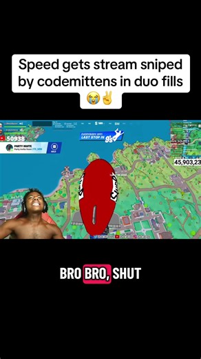 Codemittens is everywhere 😭 #ishowspeed #fortnite #fyp #funn