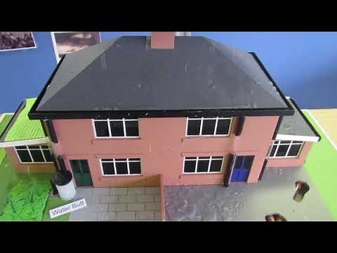 Sustainable Urban Drainage (SuDs) House Model Demonstration