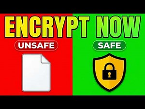 Your Files Aren't Safe | Learn to Encrypt Them Now