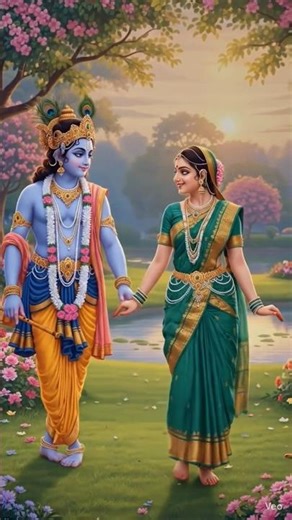 Radha Krishna song dance #bhaktivibes #hindudevotionalsong