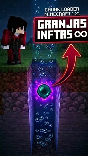 EL CHUNK LOADER MÁS FÁCIL DE MINECRAFT 1.21 🌌🚀 #Shorts #YOGARD #minecraft #chunk