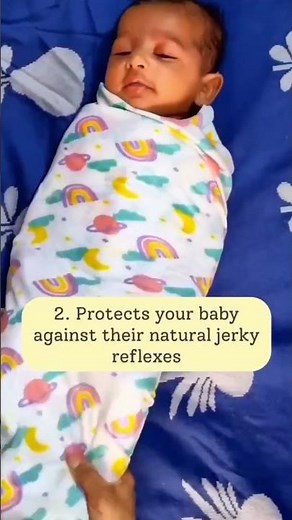 Benefits of Swaddling - 5 benefits for your newborn!