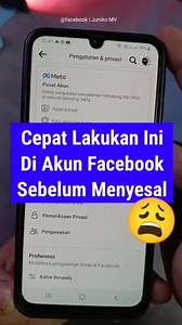 Ini Penting !! Cepat lakukan langkah ini di akun Facebook kita #tipsdantrik #tutorial #facebook | Juniko MV