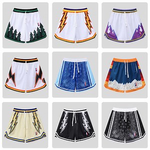[Hot Item] Mens Athletic Basketball Shorts Mesh Casual Workout Running Graphic Shorts with Pockets