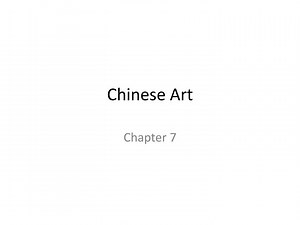 Chinese Art - SlideServe