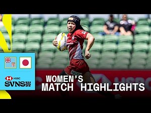 DOMINANT display from Sakura Sevens 🔥 | Fiji v Japan | HSBC SVNS Perth 2026 | Match Highlights
