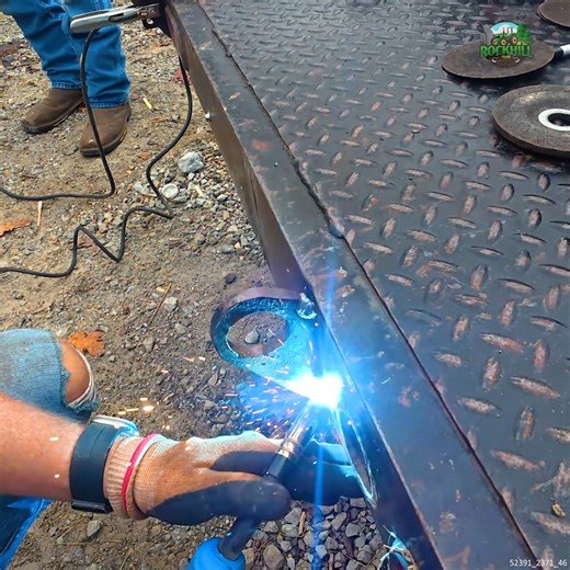 DIY Trailer Ramp Fix That Changed Everything #trailerramps #ramps #welding #diyhack | Rockhill Farm - Tractors, Firewood, and Excavating