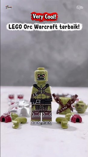 Pesona Orc jadi primadona kolektor LEGO! Premium LEGO Orc World of Warcraft #lego #orc #warcraft