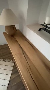 Reclaimed Oak Wood Console Table: Rustic Modern Entryway Furniture - Etsy