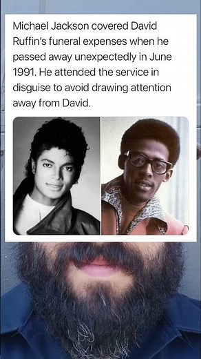 👉 “Michael Jackson Paid for David Ruffin’s Funeral ❤️🎶 #viral
