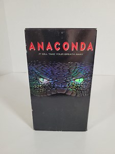 Vintage 1997 Anaconda VHS Tape/horror Action Film Former Rental Tape - Etsy UK