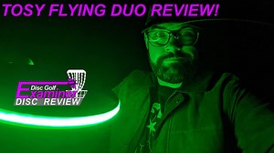 In today's review we have an Ultimate Disc with the built in ability to light up! The TOSY Flying Duo is a 2 item prototype sent to us to review by Robofi, LLC. Item 1 is an Ultimate Disc that lights up Item 2 is a Boomerang and Spinner that lights up Tosy Flying Duo Indiegogo https://www.indiegogo.com/projects/tosy-smart-golf-disc-ultimate-disc-boomerang#/ Hosts: Brian Keegan and Anson Reppermund Special thanks to everyone who helped me test out the Disc! Including... Scott Thomas, Matthew C. G