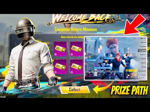 😍FREE 50UC VOUCHER EVENT IS HERE - JUJUTSU KAISEN PRIZE PATH AAYEGA YA NHI ?? M416 SPIN FREE VOUCHER