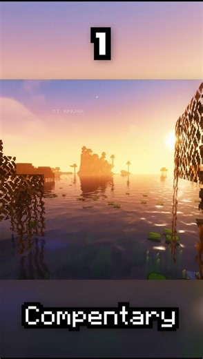 Which Shader Is The Best #shorts #minecraft #gaming #minecraftshaders