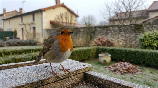 Si un rouge-gorge revient sans cesse dans votre jardin, ce signe sur votre maison n'a rien d'anodin - Vie Pratique Féminin