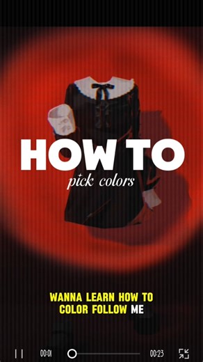 How to pick color/ coloring tutorial