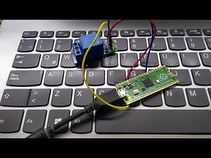 Raspberry Pi pico. Primer programa y activar relé.