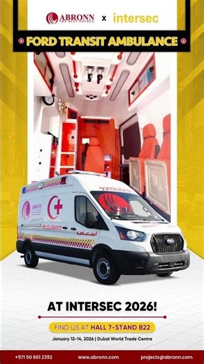 🚑 THE FUTURE OF EMERGENCY CARE: FORD TRANSIT AMBULANCE 🚑