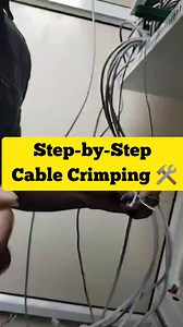 23K views · 185 reactions | Stop struggling with bad connections! Master Ethernet cable crimping today.  #DIYNetworking #TechTips #EthernetCable #Crimping #Networking #TechDIY #DIYNetworking #HomeNetwork #TechTips #ComputerNetworking #LANCable #CableCrimping #NetworkSetup #TechTutorial #DIYTech #TechHacks #NetworkSolutions #fbreelsfypシ゚viralシ #fblifestyle #tranding #techwhizajith | Tech Whiz Ajith | Facebook