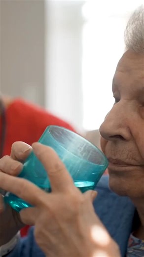 CareYaya on Instagram: "Prevent Hospitalization with the "Timed Sips" Method 💧 Did you know that dehydration is a leading cause of sudden confusion and ER visits for seniors? As we age, our natural thirst signals weaken. This video covers a simple "hydration hack" to keep your loved one safe and hydrated without the constant struggle. Key Moments: 0:00 – Why seniors are at higher risk for dehydration. 0:05 – How to use time-marked water bottles for "timed sips." 0:12 – Using "wet foods" (waterm