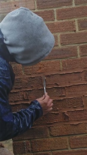 TRADITIONAL TUCK POINTING #firsttime #diy #homework #traditional