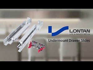 LONTAN Undermount Drawer Slides Installation Guide | Easy Step-by-Step Tutorial