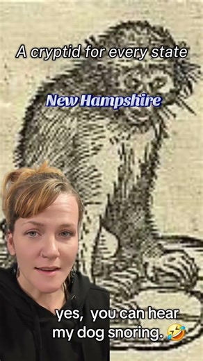 A cryptid for every state. New Hampshire. The Devil Monkeys. #newhampshire #cryptid #scary #story