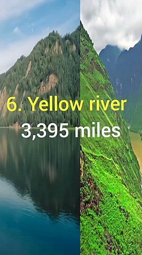 🌍 Top 10 Longest Rivers in the World | Amazing Facts & Locations | #Shorts