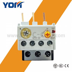 [Hot Item] Gth-22 Bimetallic Sheet Type Motor Overload Protection Thermal Relay with Silver Point