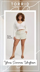 Your summer wardrobe just got better. Shorts, tanks & sandals made for curves in sizes 10-30. Shop now! | Torrid | Facebook