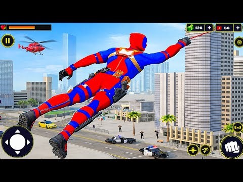 Deadpool Rope Superhero Mission City Game 2026 - Android Gameplay