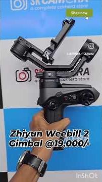 Zhiyun Weebill 2 3-Axis Handheld Gimbal Stabilizer for Mirrorless & DSLR Cameras....#zhiyunweebill2