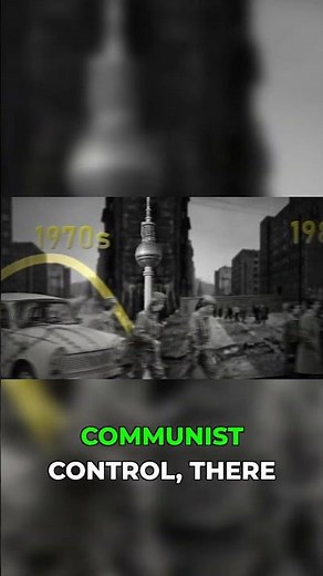 How the Berlin Wall Changed the Course of History #history #coldwar #shorts