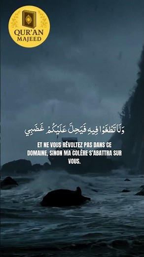 🌿 Sourate Ṭā-Hā (20:81) – Mangez du licite et ne soyez pas ingrats.... #coran