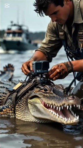 Crocodile POV: I Found a Lost Underwater City in the Bermuda Triangle 🌊