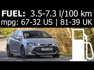 Toyota Corolla TS 1.8l Hybrid fuel consumption (economy) city urban highway autobahn motorway mpg