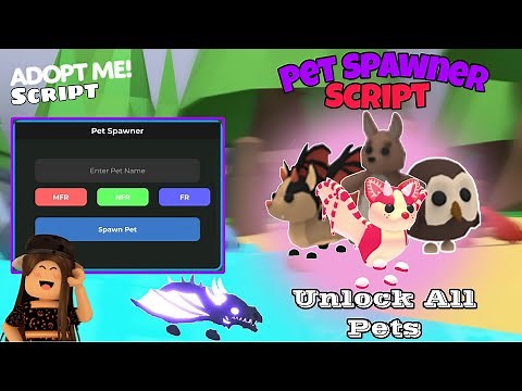 (FREE PETS) ADOPT ME PET SPAWNER SCRIPT! | TRADEABLE,EQUIP,NO VISUAL! | DIRECT LINK!
