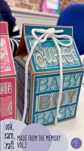 These cartons are great for any occasion! Make them with Made From The Memory Vol.2! #scanncut