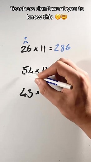 1.4K views | Crazy Math trick! #maths #mathskills #mathtutor #science #education #tutoring #learning #multiplication | Math Lesson | Facebook