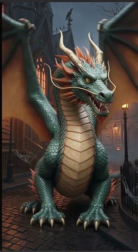 Women Turns Into A Dragon