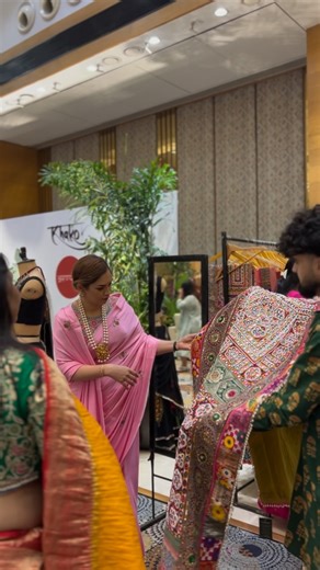 Khako - by Heena Patel on Instagram: "From Inauguration day of Khako’s Navratri & Bridal exclusive Exhibition. Special thanks to our chief guests for your presence, it means a lot to us.✨"