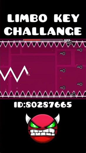 Chose the wrong key 😫 #geometrydash #gd #viral #gaming #foryou #gameplay #games #fyp #fypシ