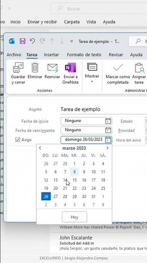 Crear tareas en Outlook #shorts