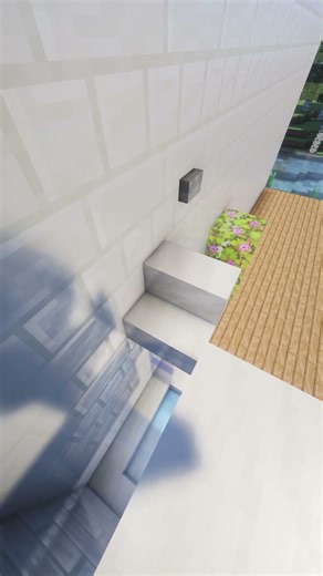 Modern Shower Design in Minecraft 🚿 Clean & Aesthetic Bathroom