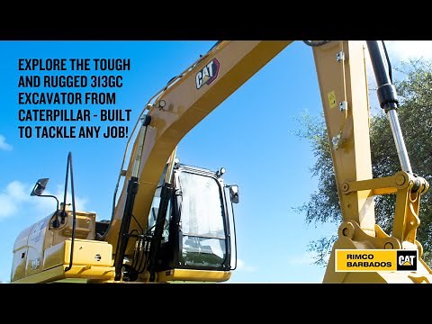 Unleash the Power of Productivity with the 313GC Excavator - A Game Changer in Construction Industry