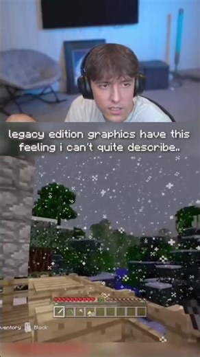 Minecraft Legacy Edition Hits Different 😌
